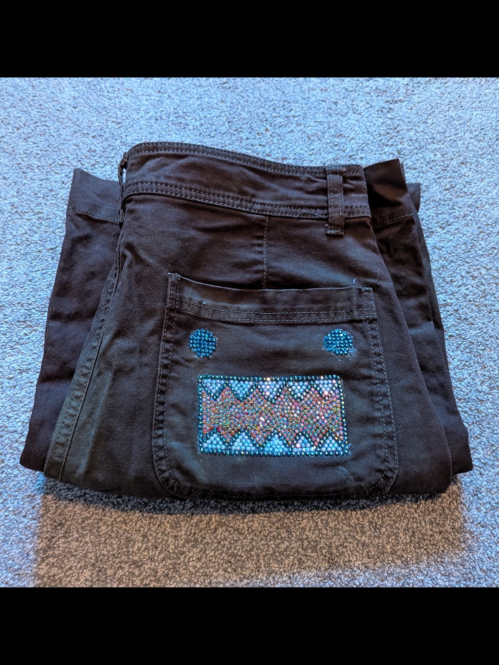 Brown Domo Kun Pants